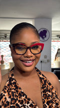 INISHA IN RED PRINT